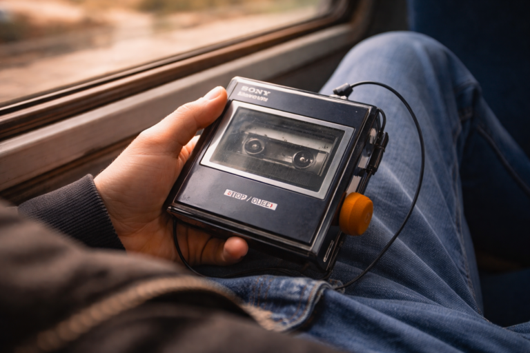 El walkman: rebobinar con paciencia y mirar por la ventana